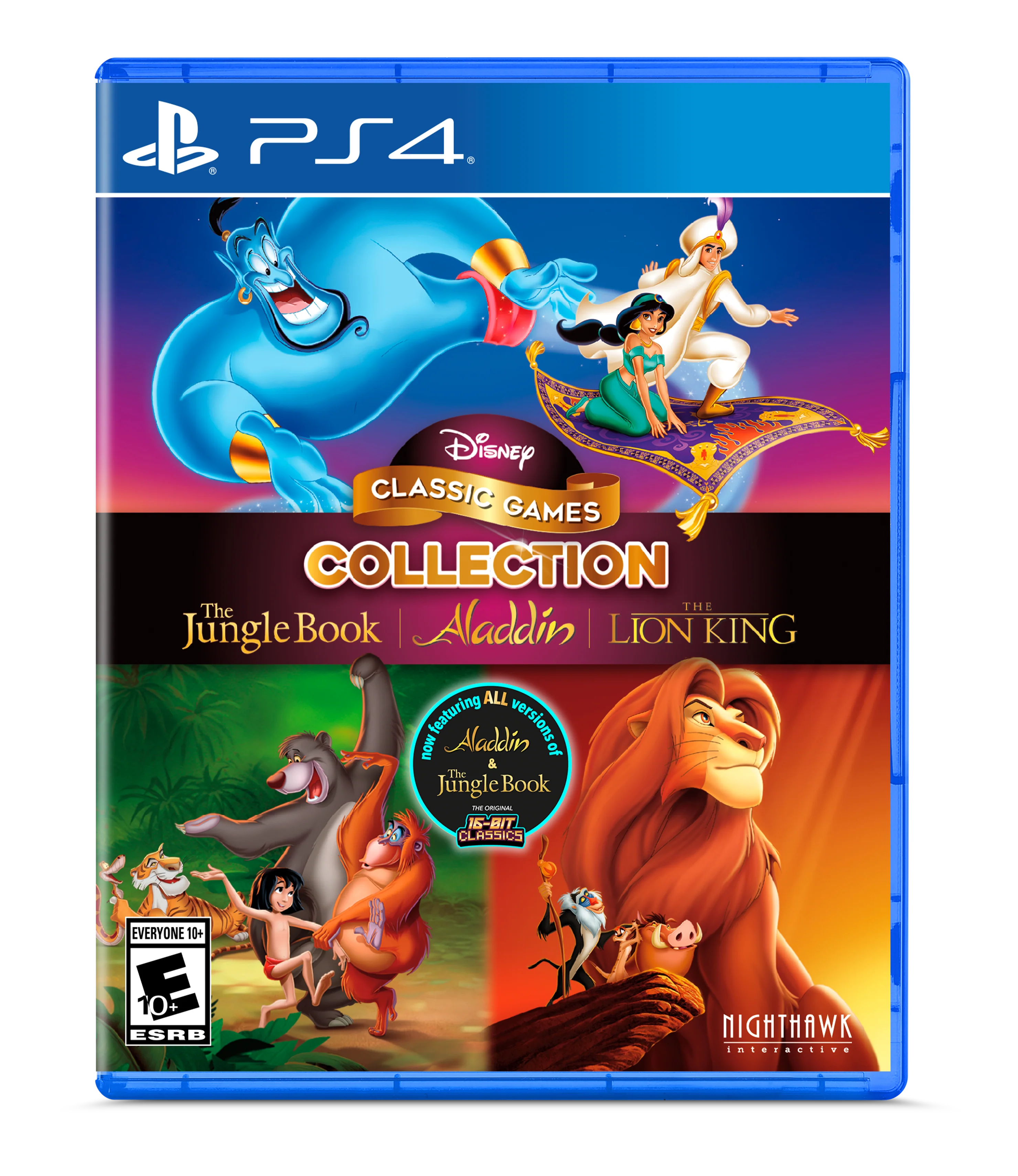 Disney Classic Games Collection : Aladdin, The Lion King, and The Jungle Book - PS4