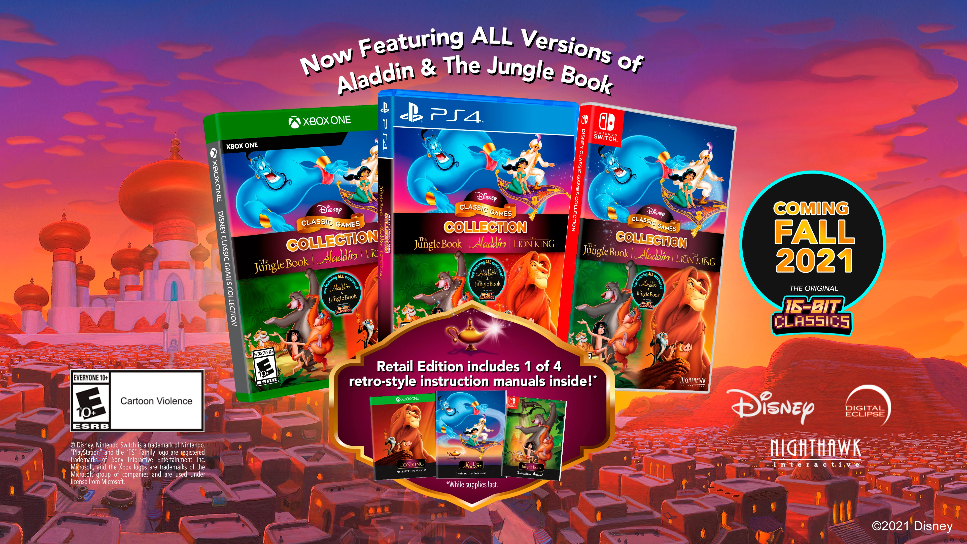 Disney Classic Games Collection : Aladdin, The Lion King, and The Jungle Book - XBOX ONE - Image 3