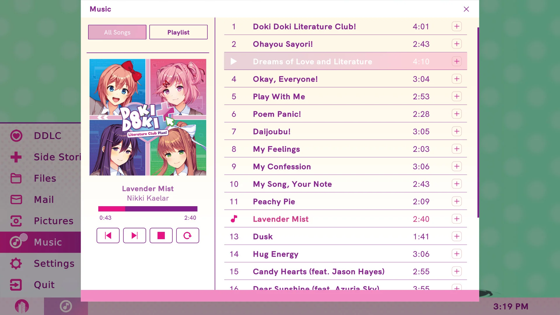 Doki Doki Literature Club Plus! [PREMIUM PHYSICAL EDITION] - PS5 - Image 7