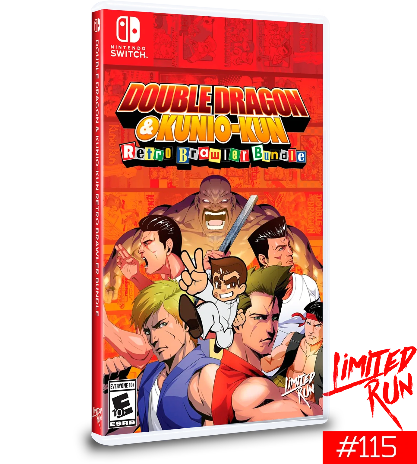 DOUBLE DRAGON KUNIO KUN RETRO BRAWLER [LIMITED RUN GAMES #115] - SWITCH