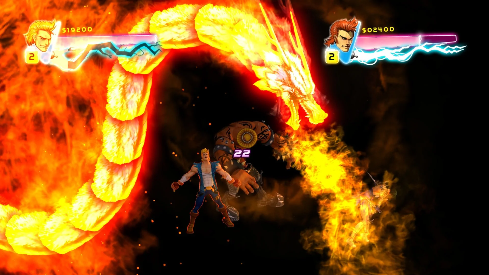 Double Dragon Neon [LIMITED RUN GAMES #108] - SWITCH - Image 3