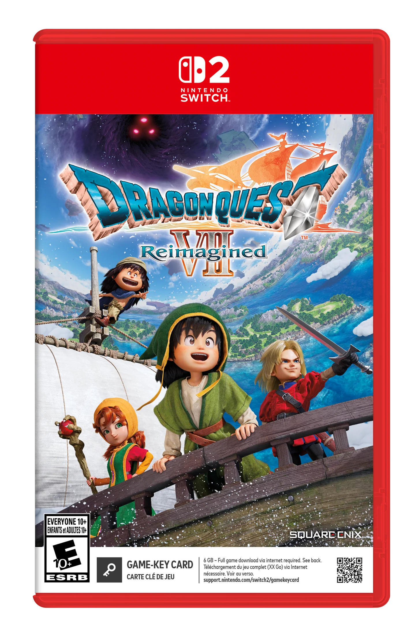 DRAGON QUEST VII Reimagined [Game-Key Card] - Nintendo Switch 2