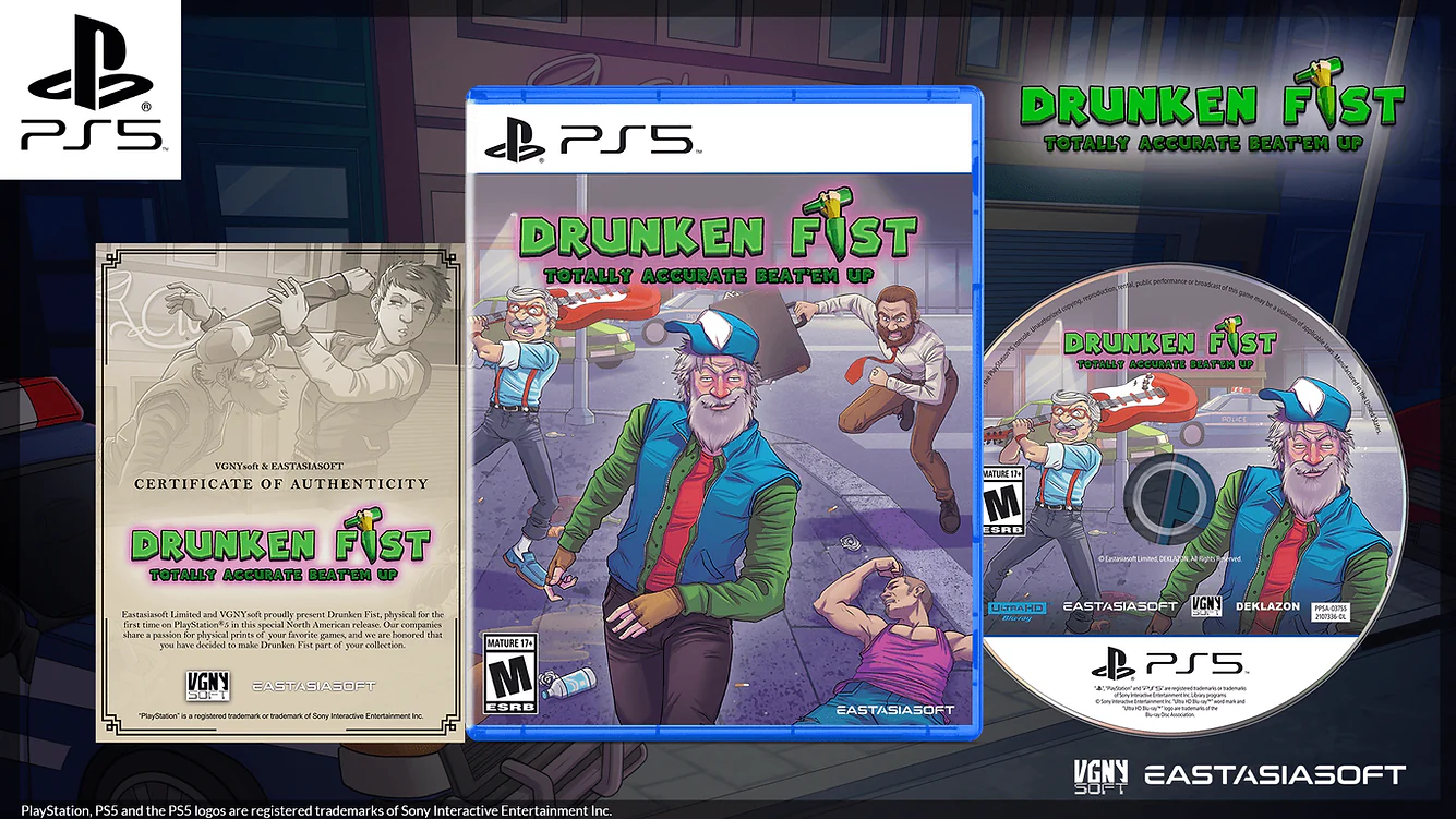 Drunken Fist DUAL PACK - Playstaton 5 - Image 3