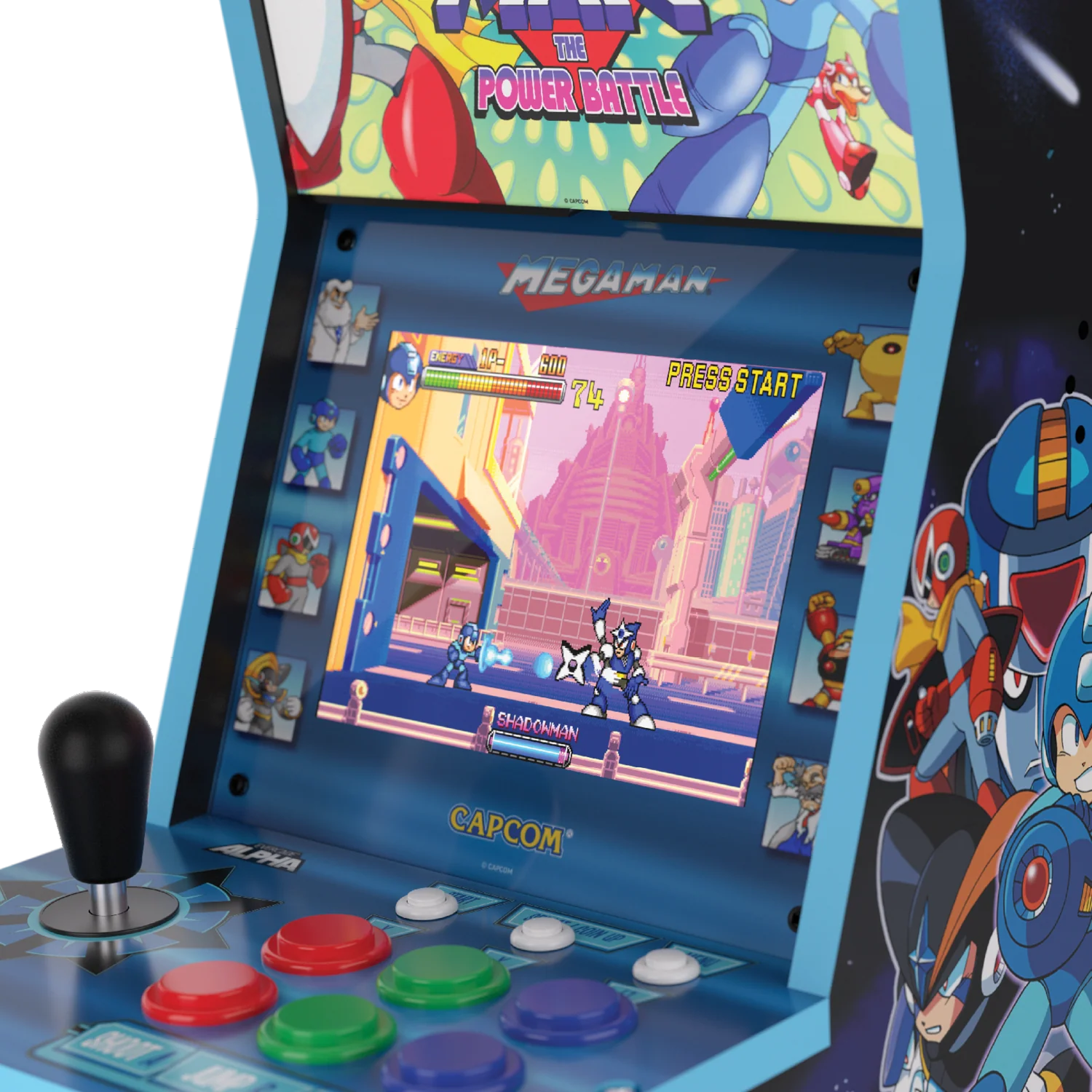 Evercade Alpha Mega Man Bartop Arcade - Image 10