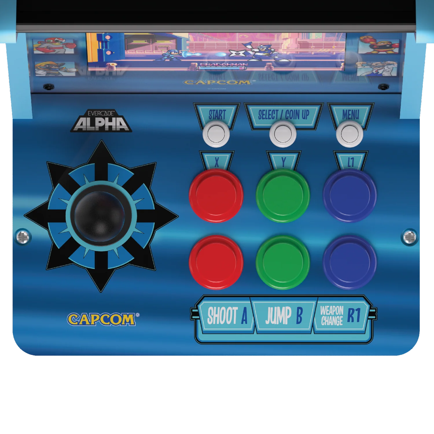 Evercade Alpha Mega Man Bartop Arcade - Image 7
