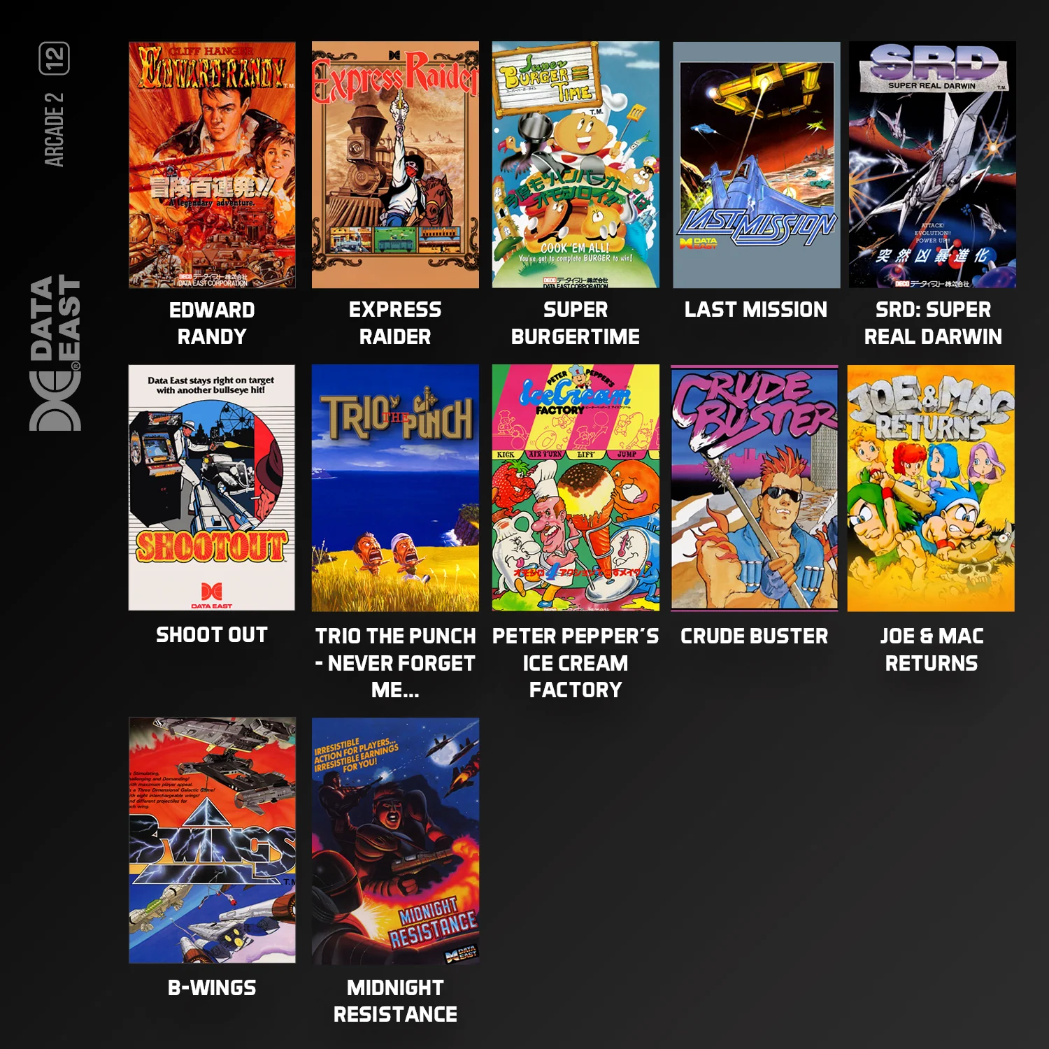 Evercade Data East Arcade 2 [#A12] - Image 3