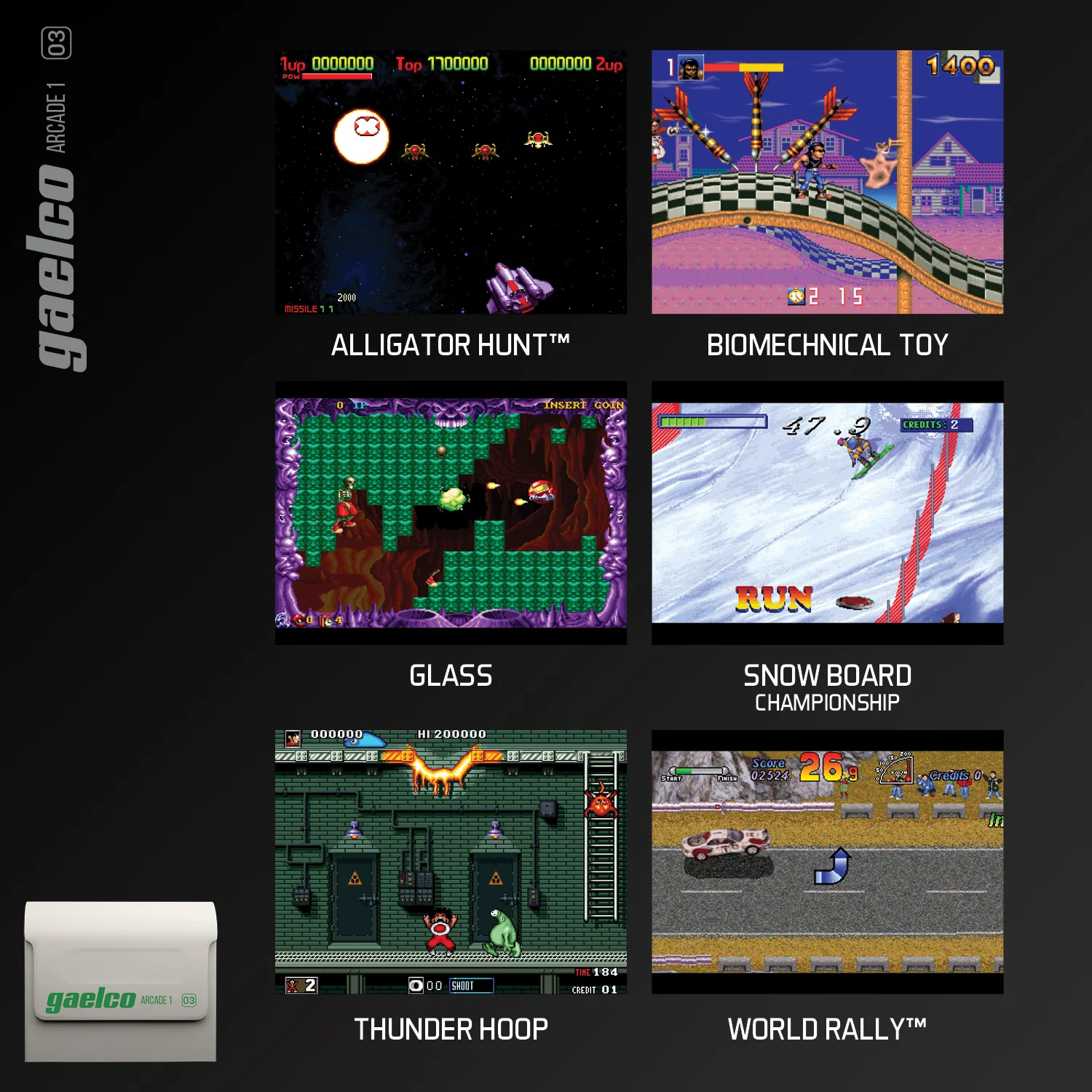 Evercade Gaelco Piko Arcade 1 Cartridge [A3] - Image 7