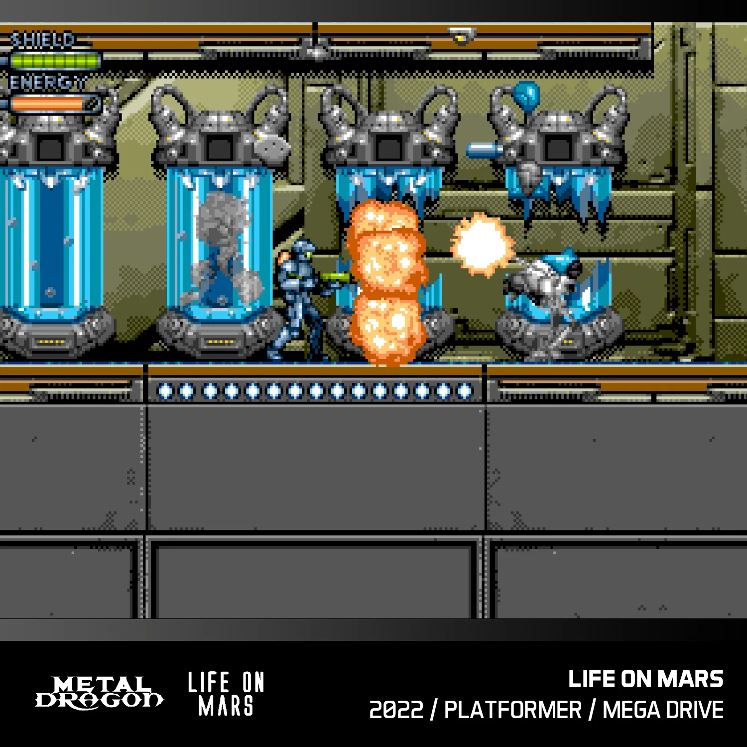 Evercade Metal Dragon/Life on Mars Collection [#42] - Image 5