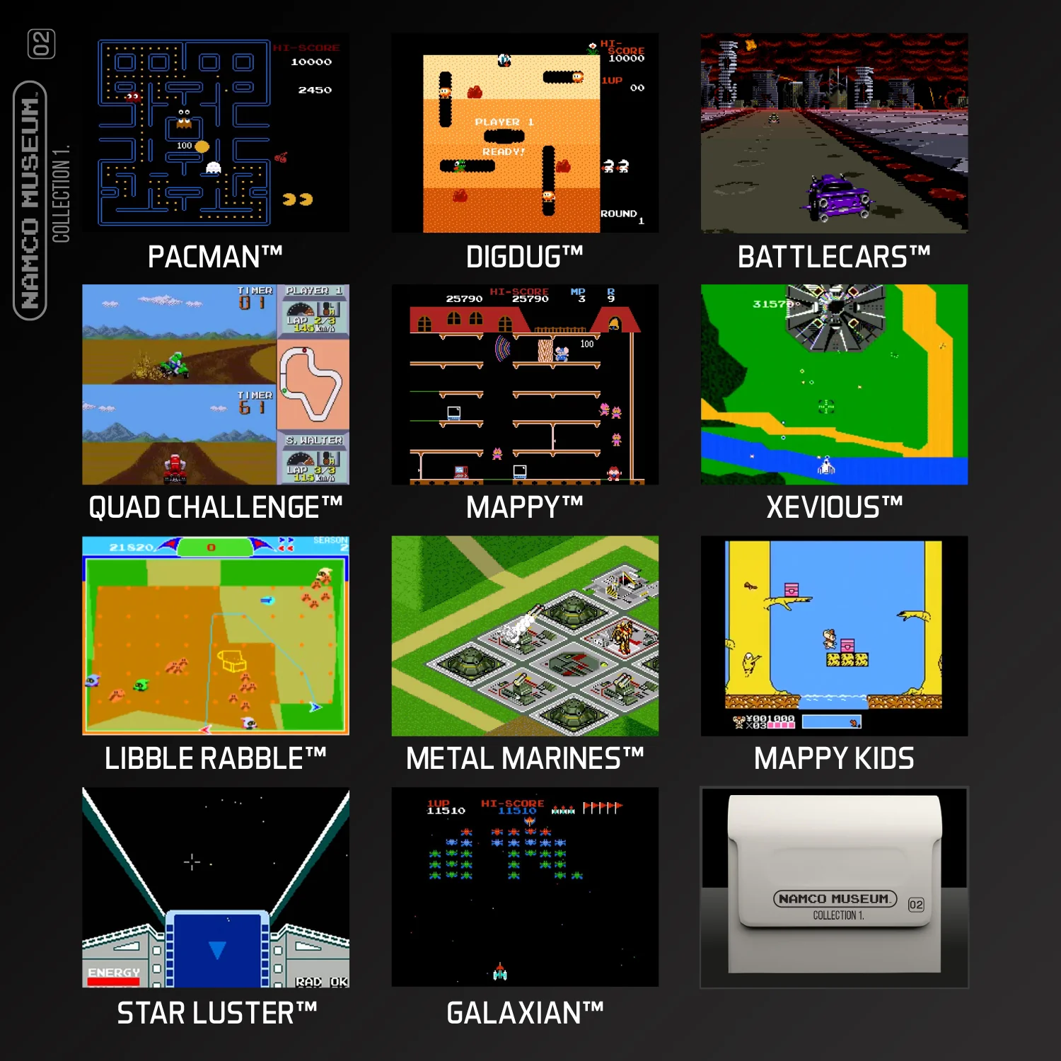 Evercade Namco Museum Collection Cartridge Volume 1 (PEGI IMPORT) [02] - Image 7