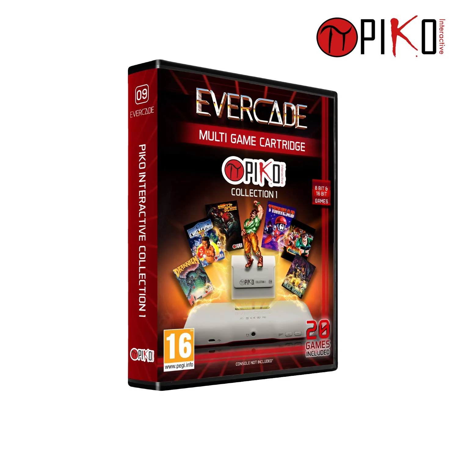 Evercade Piko Collection 1 Cartridge [09] [PEGI RATED COVER]