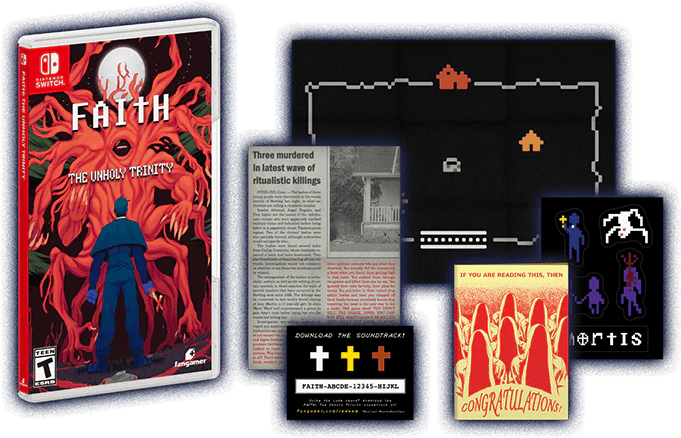 FAITH: The Unholy Trinity - Nintendo Switch (Cart Revision 001)