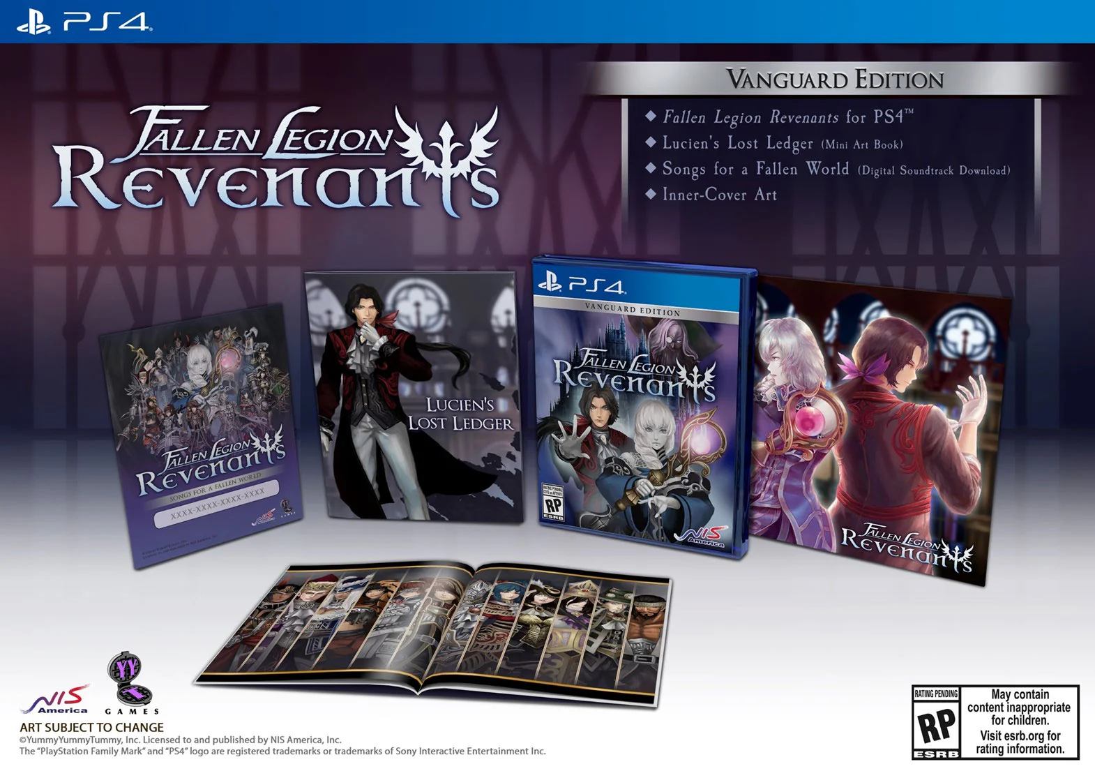 Fallen Legion Revenants [Vanguard Edition] - PlayStation 4