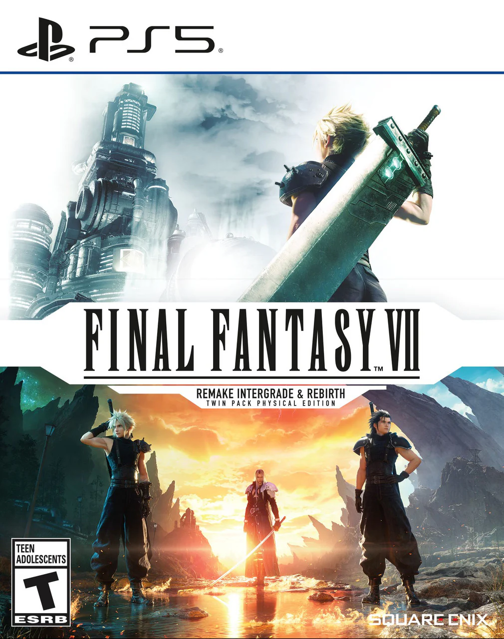 Final Fantasy VII Remake Intergrade & Rebirth - Twin Pack Physical Edition - Playstation 5