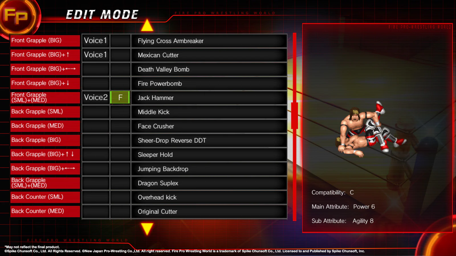 Fire Pro Wrestling World [Standard Edition] - Playstation 4 - Image 7