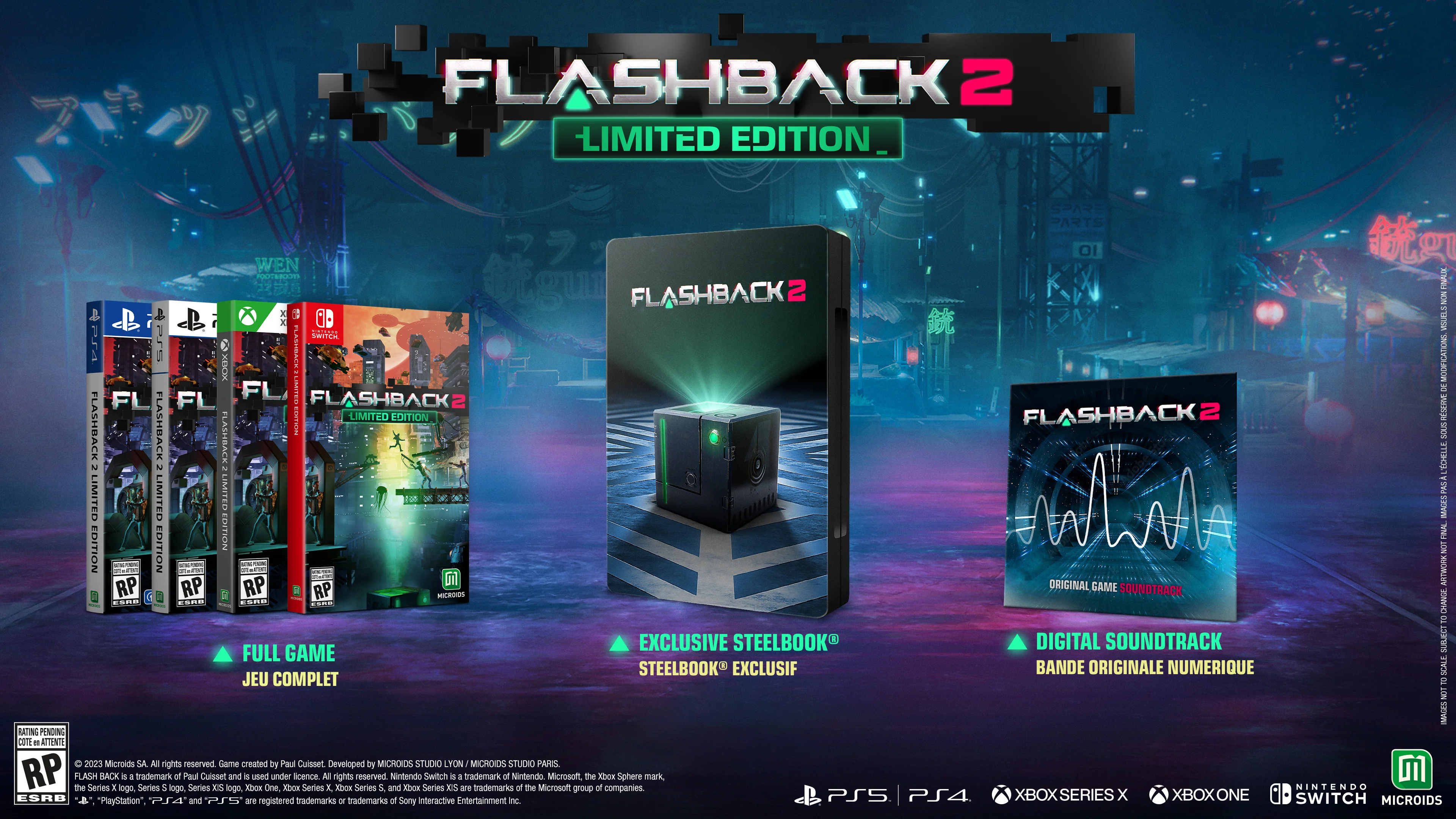 Flashback 2: Limited Edition - PS4 (PRE-ORDER) - Image 2