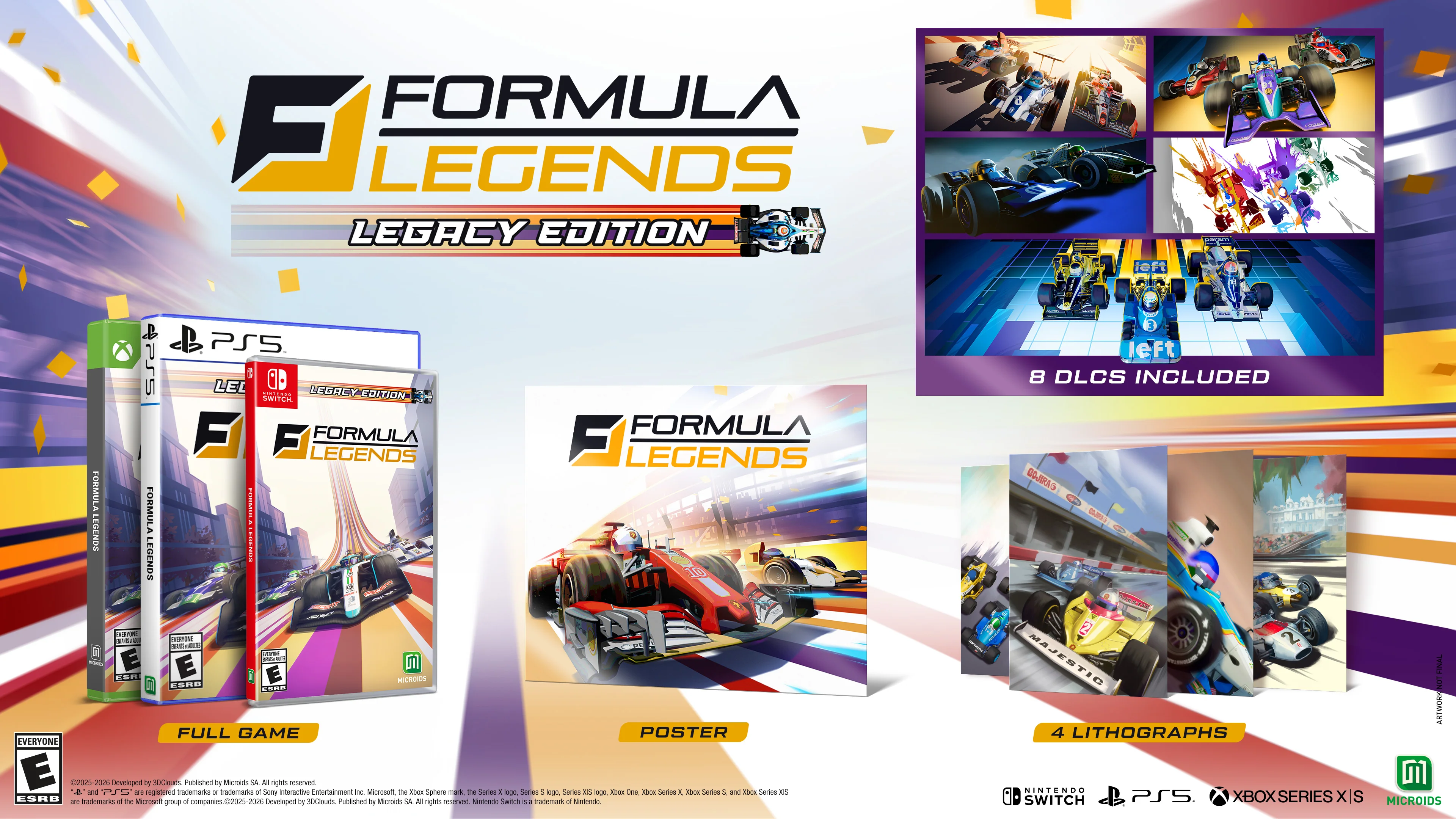 Formula Legends Legacy Edition - Xbox Series X (PRE-ORDER) - Image 2