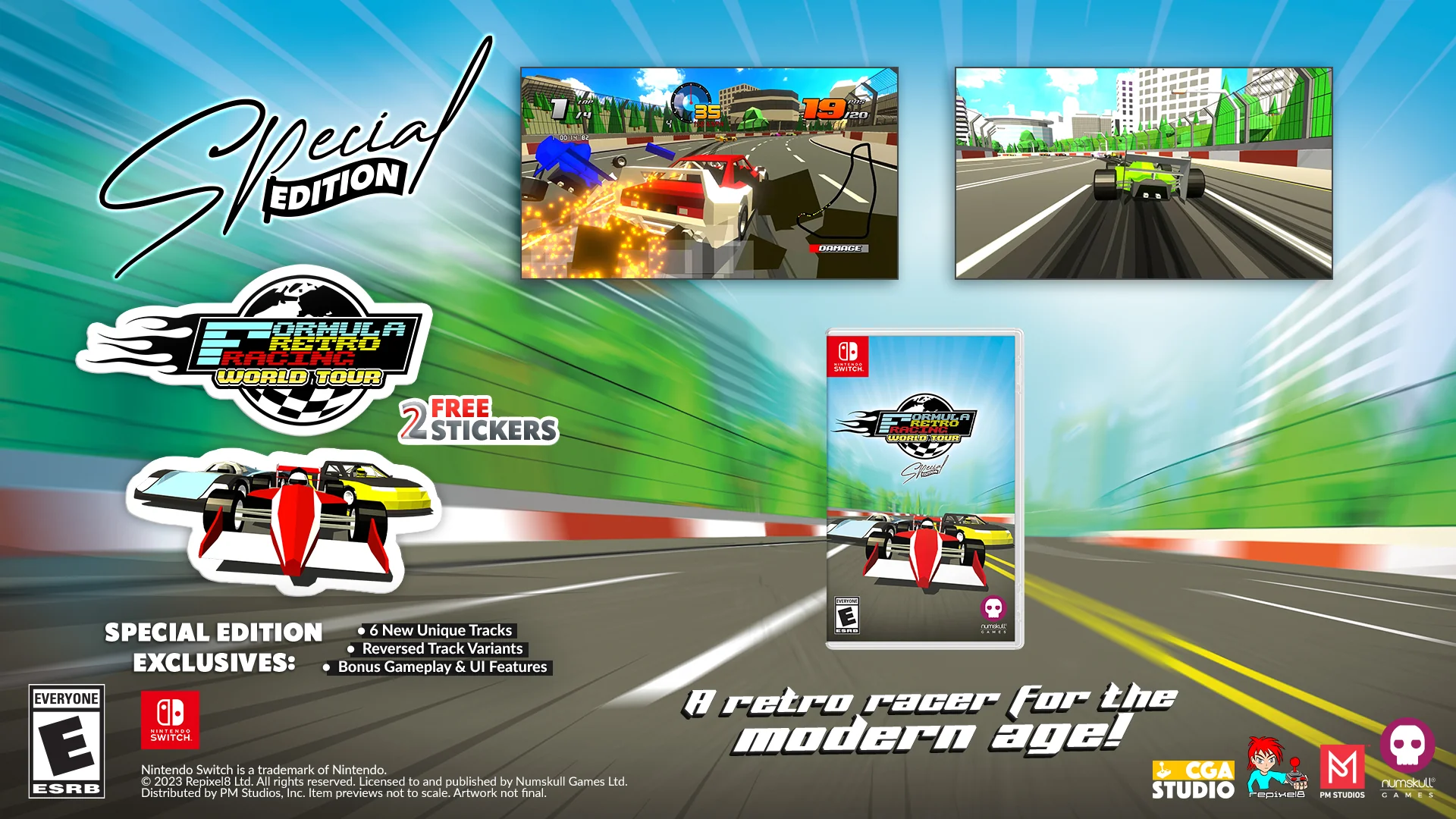 Formula Retro Racing World Tour Special Edition - Nintendo Switch - Image 2