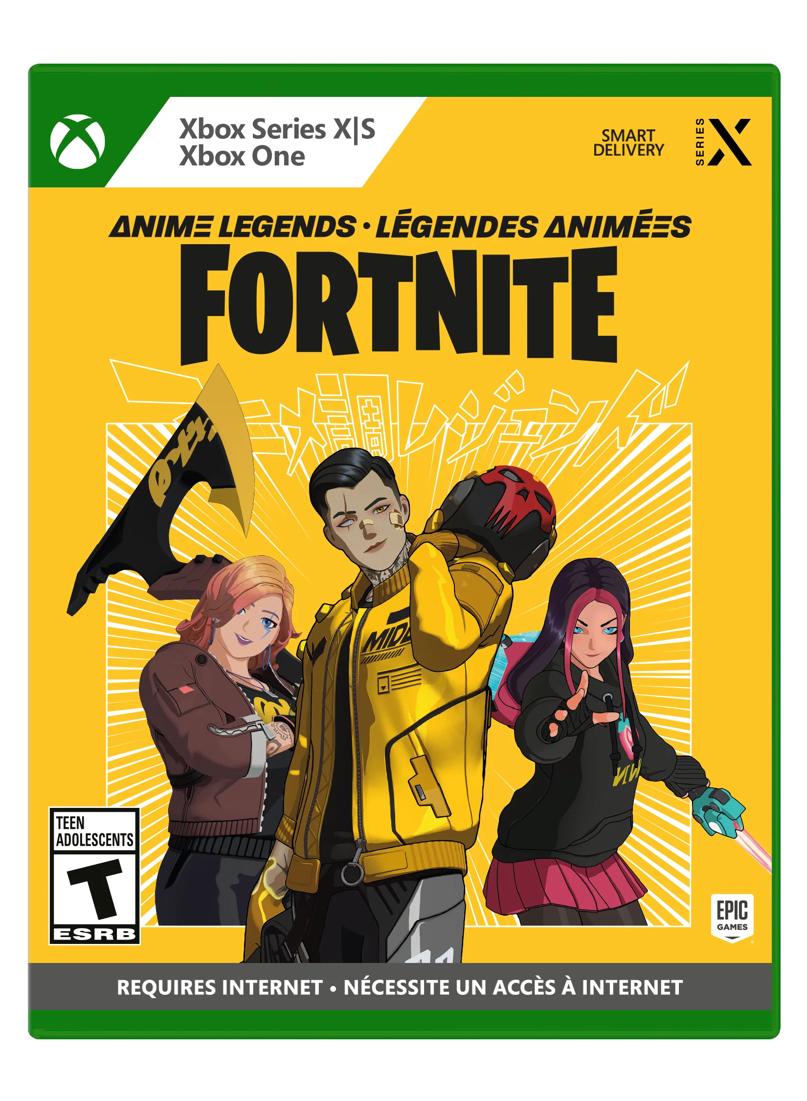 FORTNITE ANIME LEGENDS (Code In Box) - XBOX ONE/XBOX SERIES X