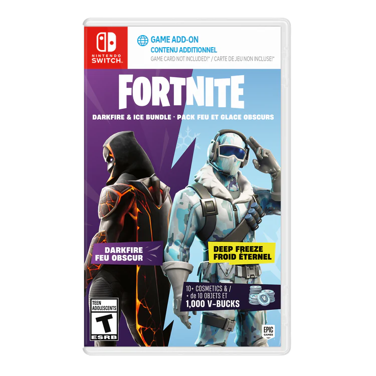 FORTNITE - Darkfire & Ice Bundle [Code in Box] - Nintendo Switch