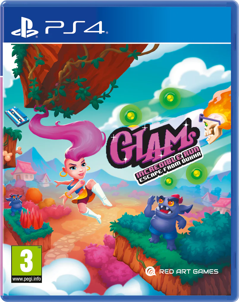 Glam's Incredible Run: Escape from Dukha - PlayStation 4 [Red Art Games]