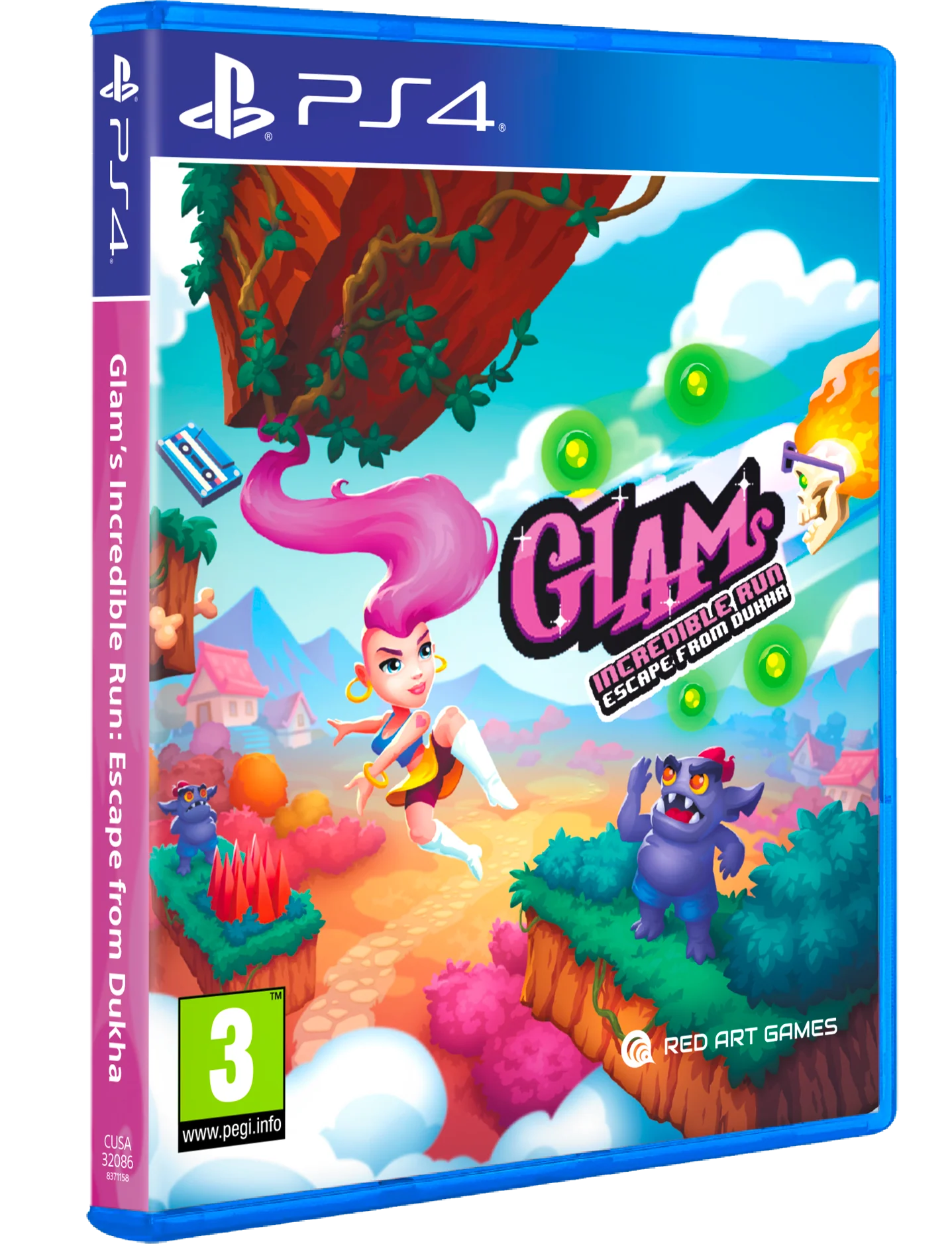 Glam's Incredible Run: Escape from Dukha - PlayStation 4 [Red Art Games] - Image 2