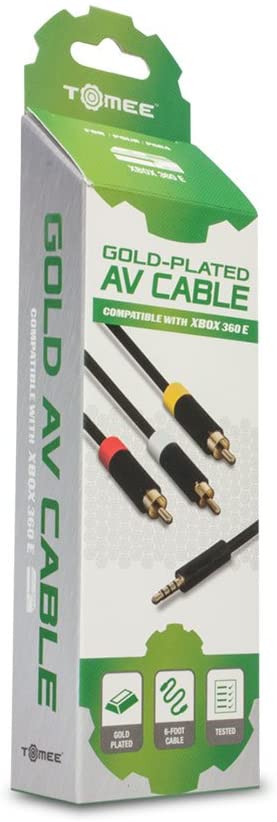 GOLD PLATED AV CABLE XBOX 360 E - TOMEE - Image 2
