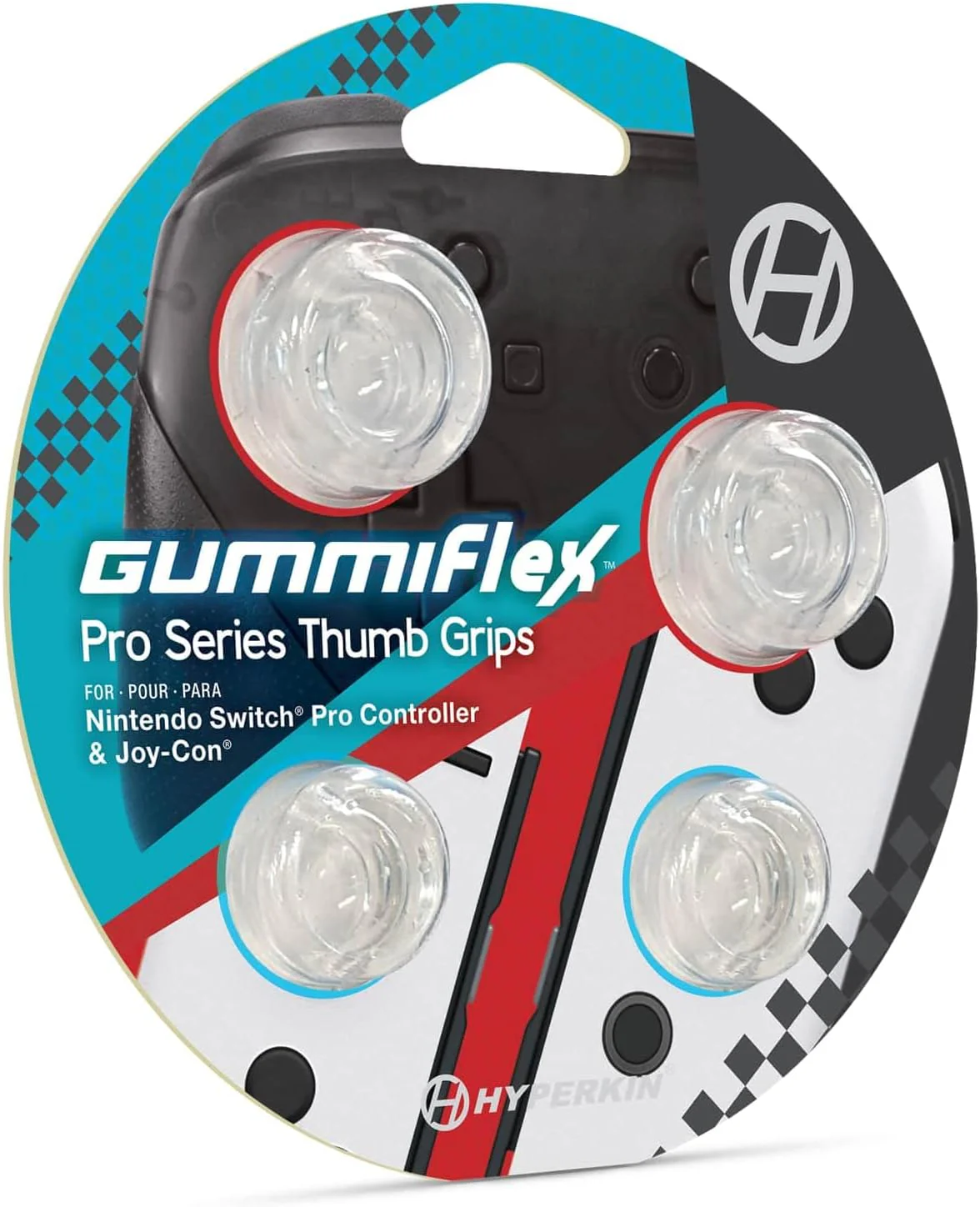 GummiFlexTM Pro Series Thumb Grips (4 Pack) - Nintendo Switch - Image 3