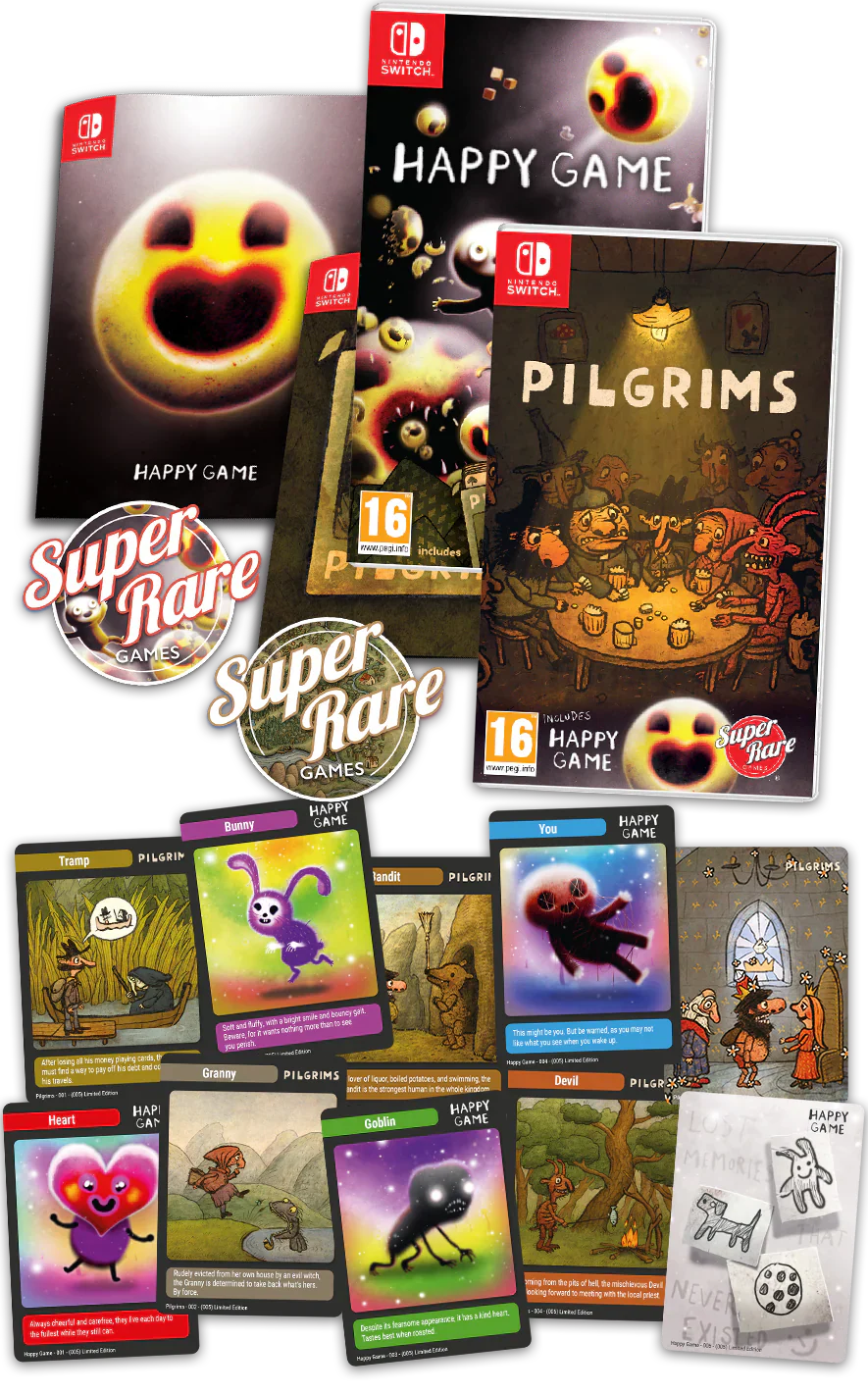 Happy Game/Pilgrims (SRG #93) [EU Import] - Nintendo Switch