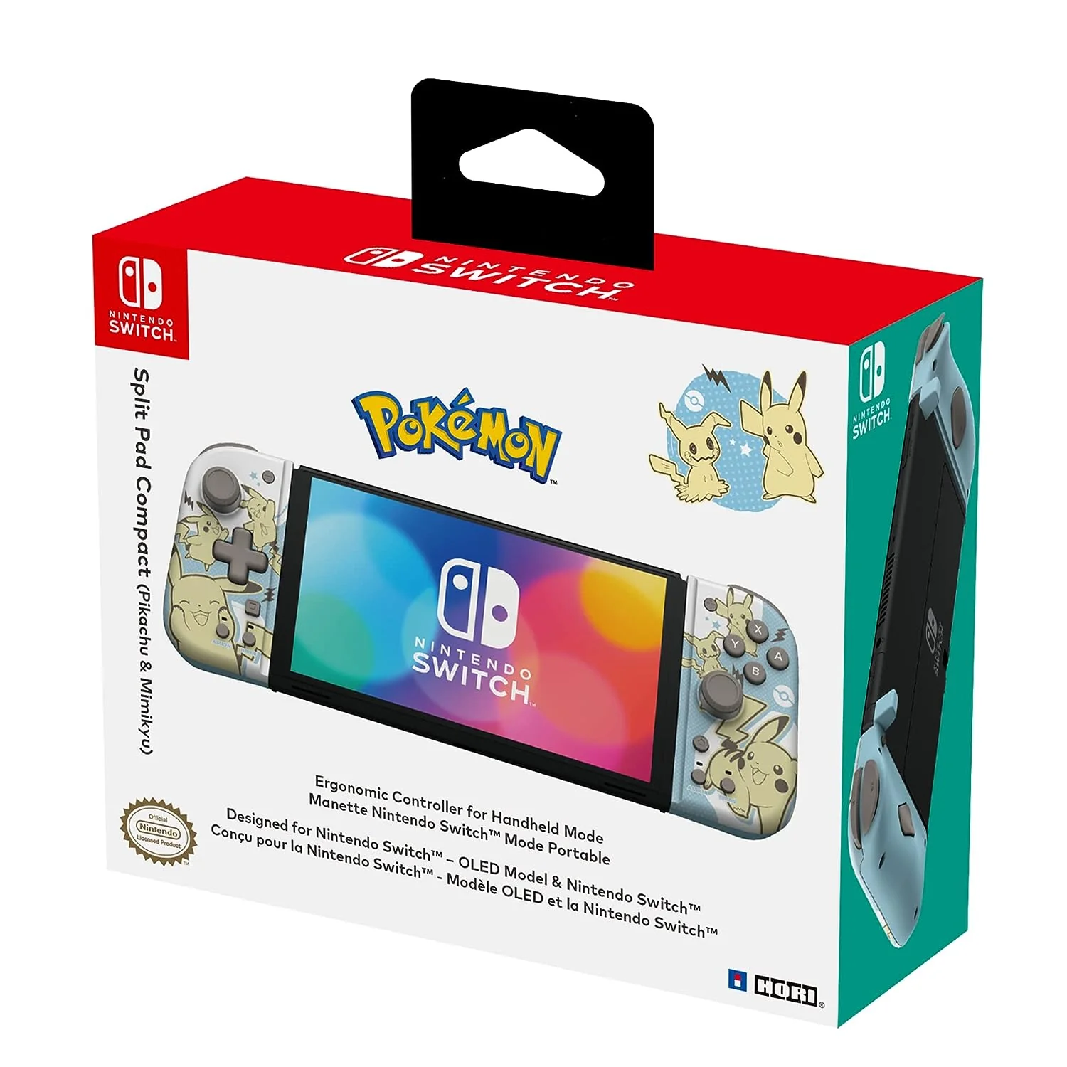 HORI Nintendo Switch Split Pad Compact (Pikachu & Mimikyu) - Nintendo Switch