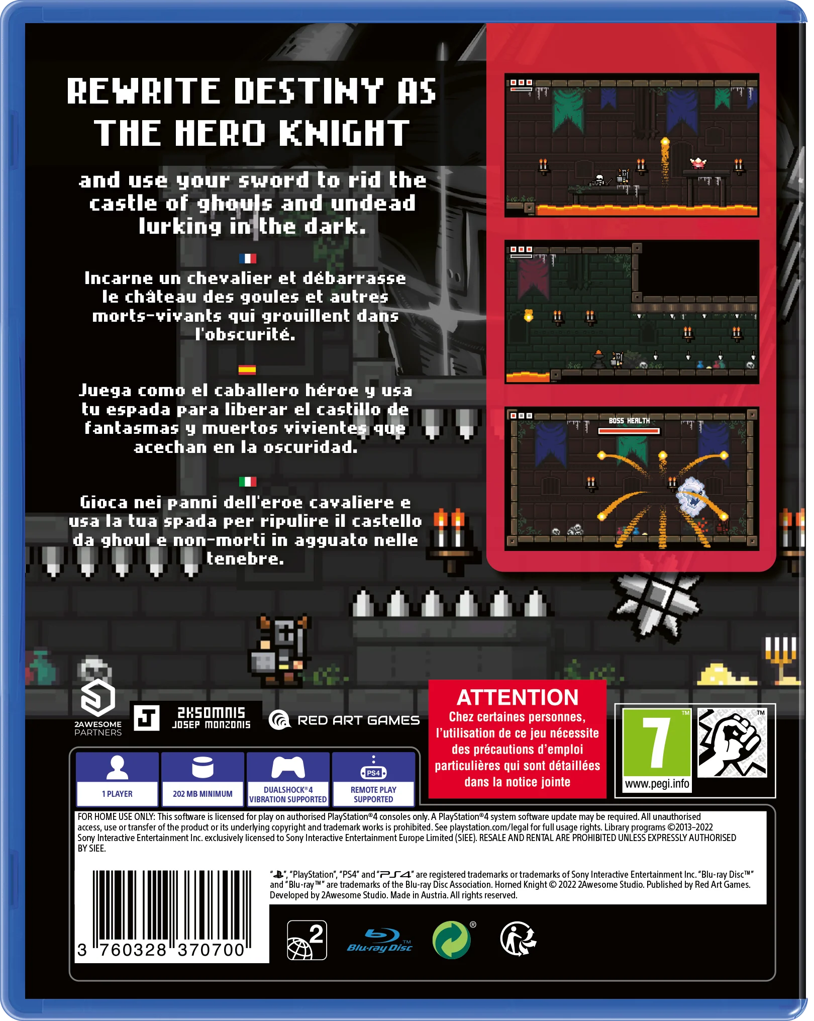 Horned Knight - PS4 [RED ART GAMES] - Image 2