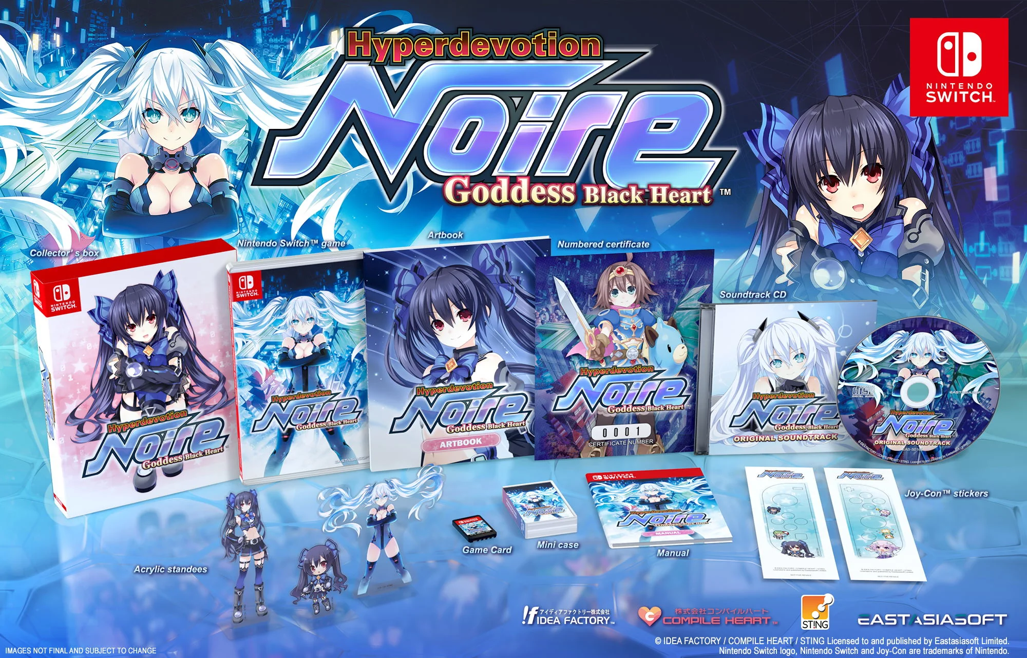 Hyperdevotion Noire: Goddess Black Heart [lLimited Edition] (Asian Import) - Nintendo Switch (PRE-ORDER) - Image 2
