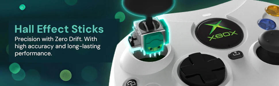 Hyperkin DuchesS Wired Controller for Xbox Series X|S/ Xbox 1/Windows 10|11(White)-Officially Licensed [FREE SHIPPING IN CANADA & USA] - Image 4