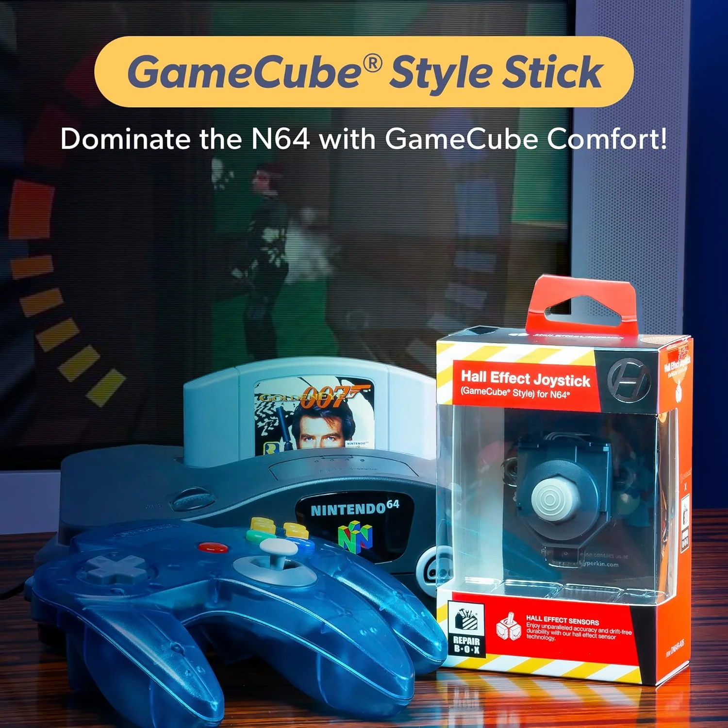 Hyperkin Hall Effect Joystick (GameCube® Style) - N64® - Image 6