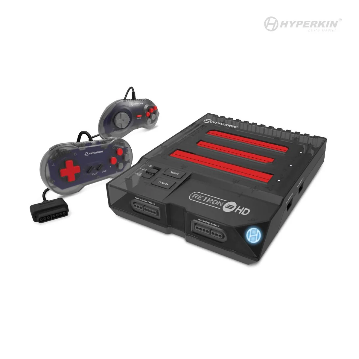 Hyperkin RetroN 3 HD 3in1 Retro Gaming Console for NES®/ Super NES®/Super Famicom™/ and Genesis®/Mega Drive (Space Black) - Image 2