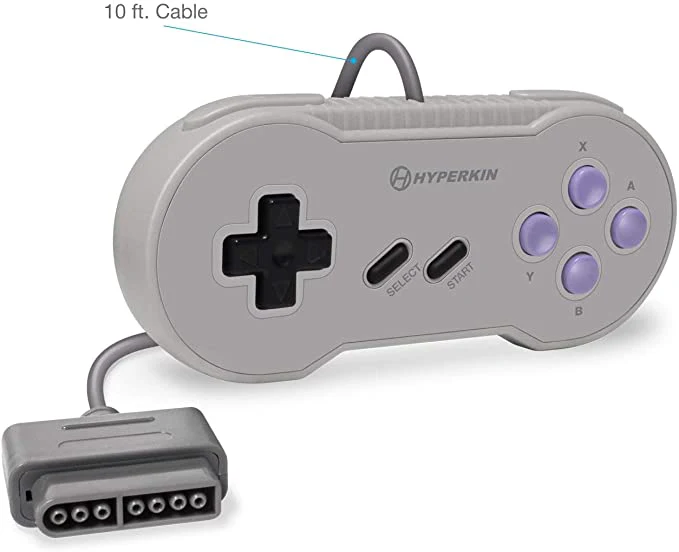 Hyperkin Scout Premium Controller for Super NES® (Gray) - Image 2
