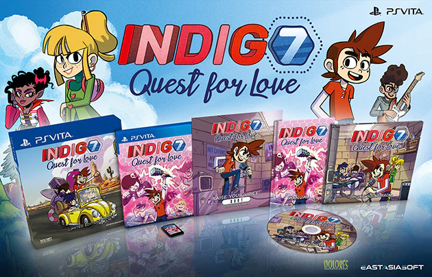 Indigo 7: Quest for Love [Limited Edition] - PS VITA [PLAY EXCLUSIVES]