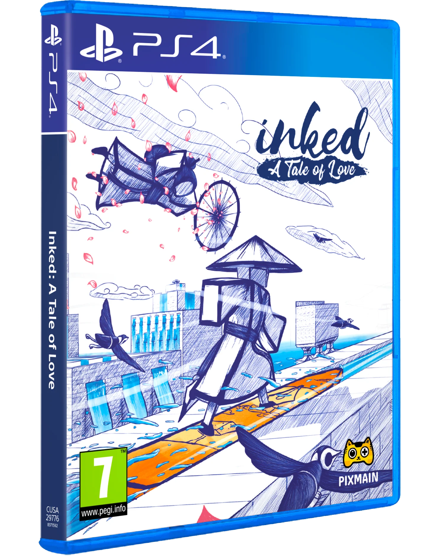 Inked : A Tale of Love PS4 + Notebook- PlayStation 4 [Red Art Games] - Image 2