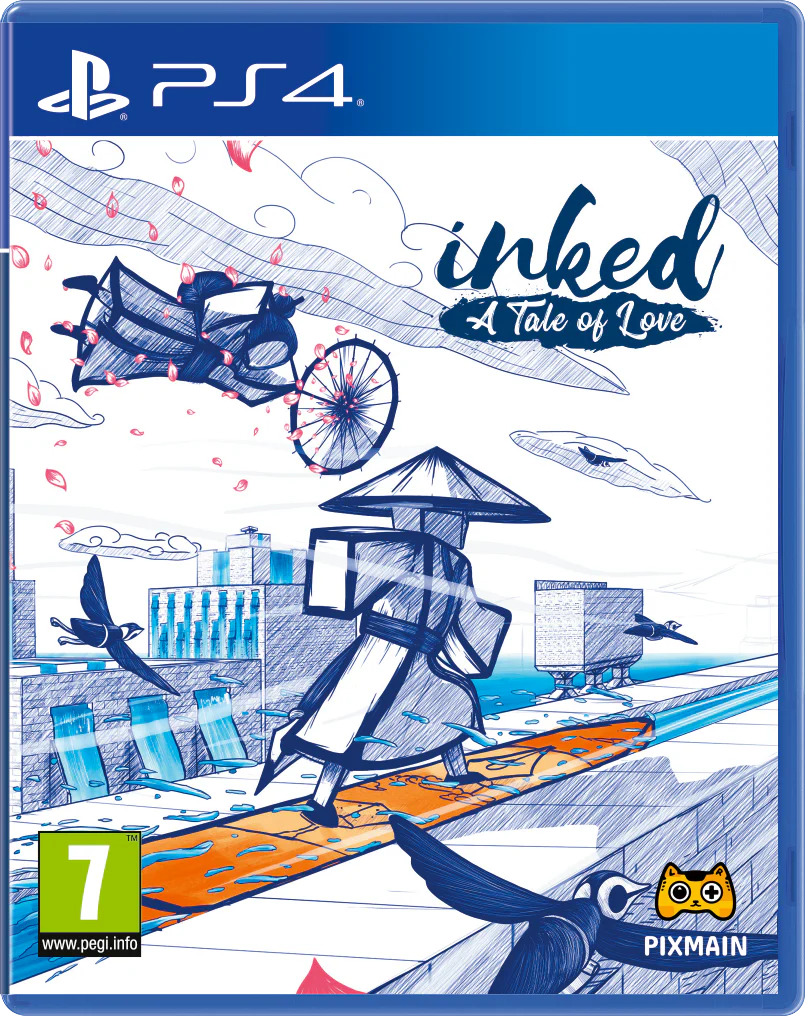 Inked : A Tale of Love PS4 + Notebook- PlayStation 4 [Red Art Games] - Image 3