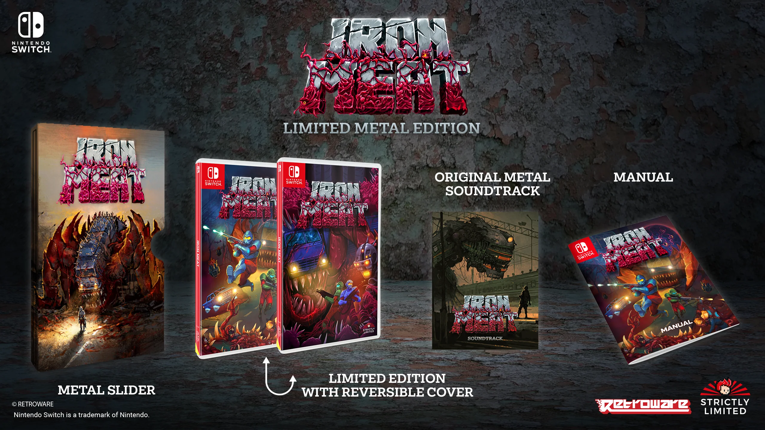 Iron Meat [Limited Metal Edition] [SLG EU Import] - Nintendo Switch - Image 2