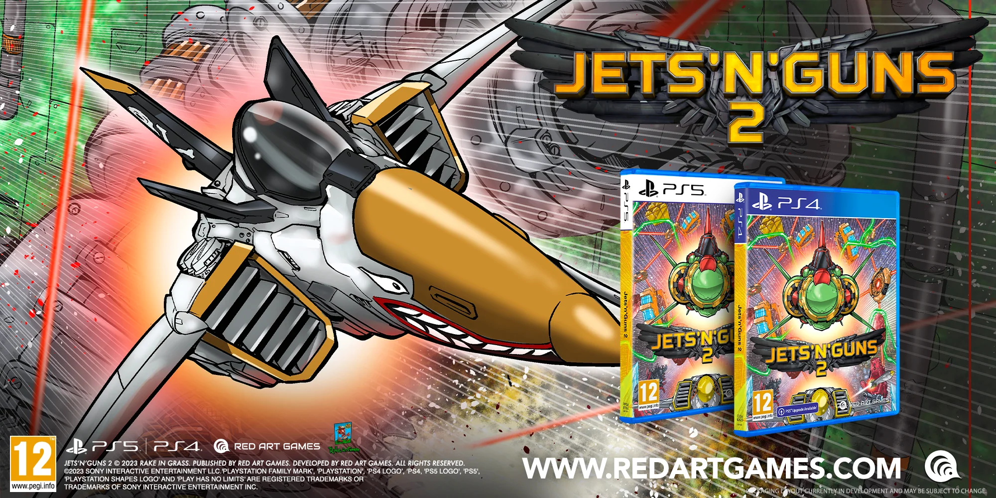 JETS'N'GUNS 2 [PEGI Import] - PlayStation 5 - Image 2