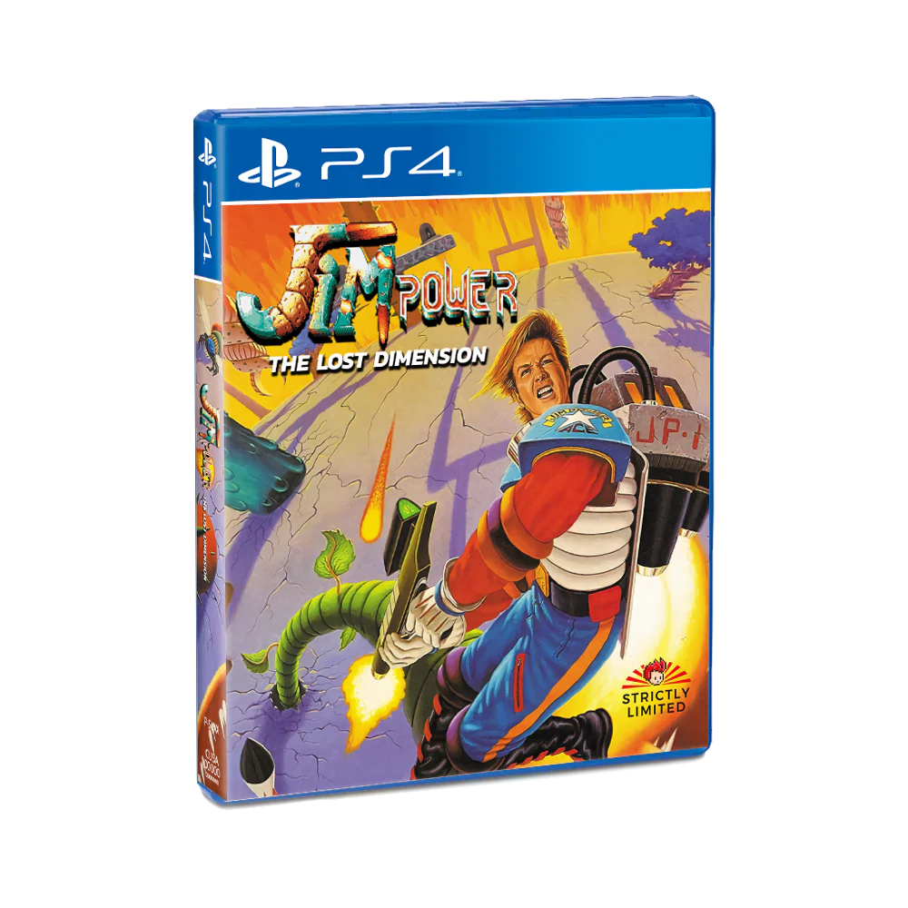 Jim Power: The Lost Dimension - PlayStation 4 [Strictly Limited Games]