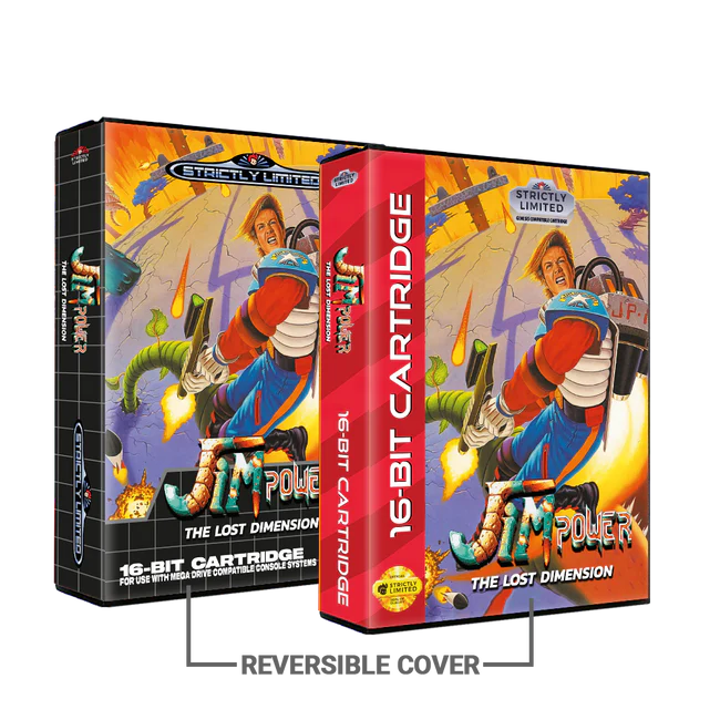 JIM POWER: THE LOST DIMENSION - SEGA MEGA DRIVE/GENESIS COMPATIBLE GAME [STRICTLY LIMITED GAMES] - Image 3