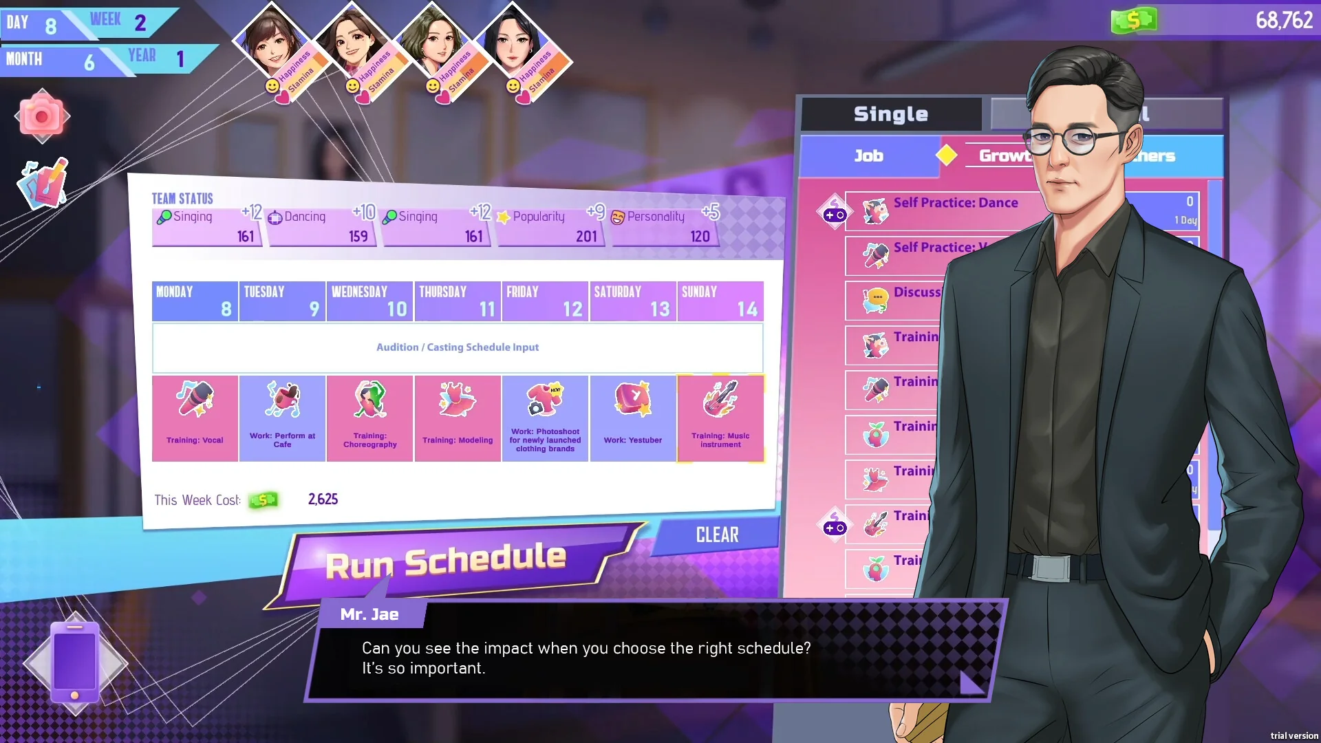 K-Pop Idol Stories: Road to Debut - Nintendo Switch (PRE-ORDER) - Image 4