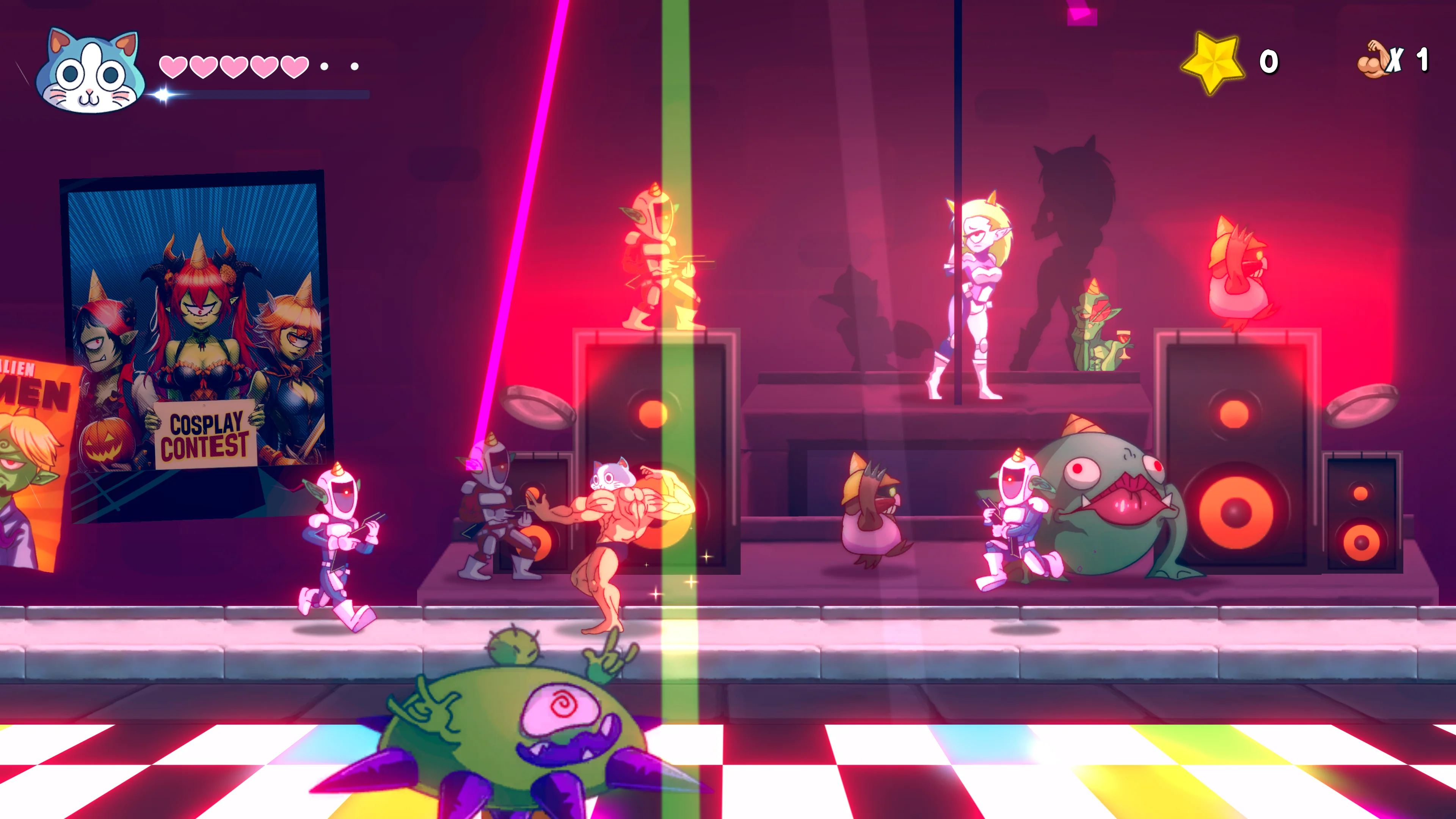 KinnikuNeko: SUPER MUSCLE CAT [Purrrrfect Edition] [EU Import] - Playstation 5 (FREE SHIPPING) - Image 11