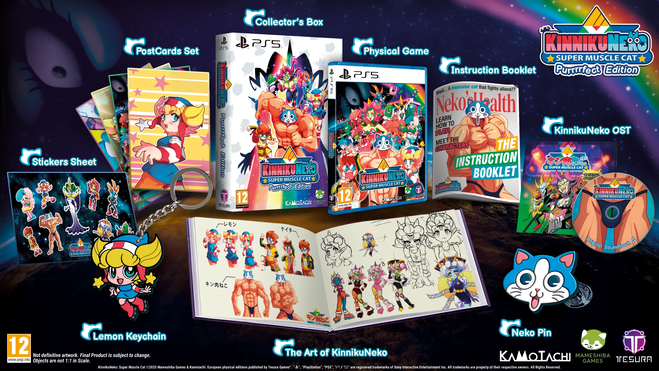KinnikuNeko: SUPER MUSCLE CAT [Purrrrfect Edition] [EU Import] - Playstation 5 (FREE SHIPPING) - Image 2
