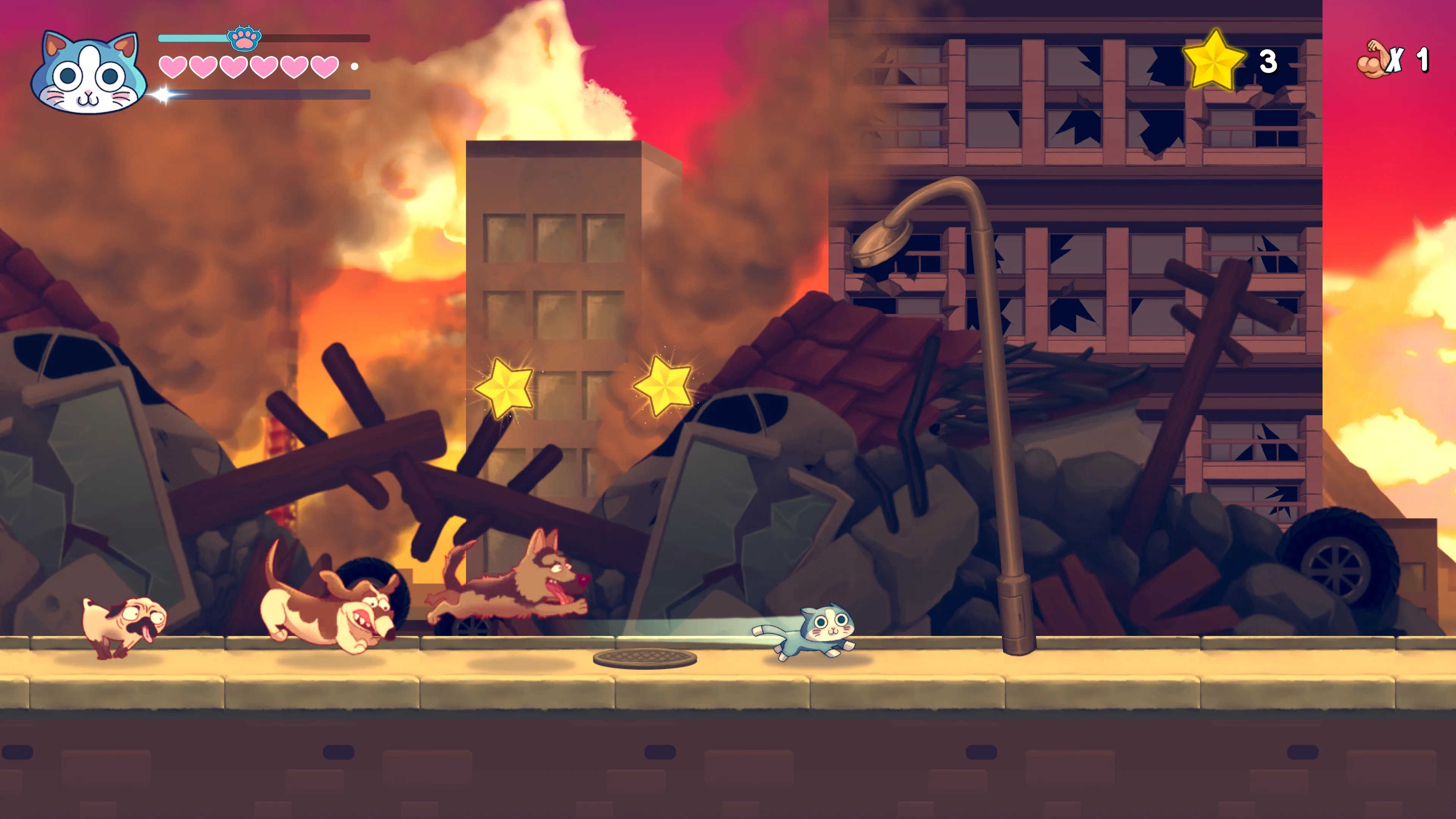 KinnikuNeko: SUPER MUSCLE CAT [Purrrrfect Edition] [EU Import] - Playstation 5 (FREE SHIPPING) - Image 5