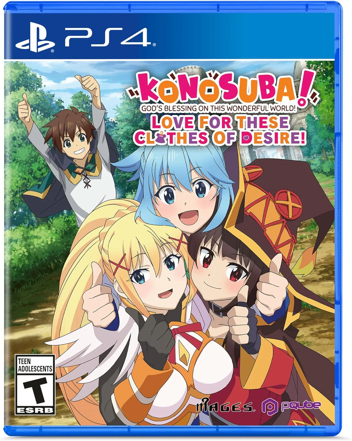 KONOSUBA: God's Blessing on this Wonderful World! Love For These Clothes Of Desire! - PS4