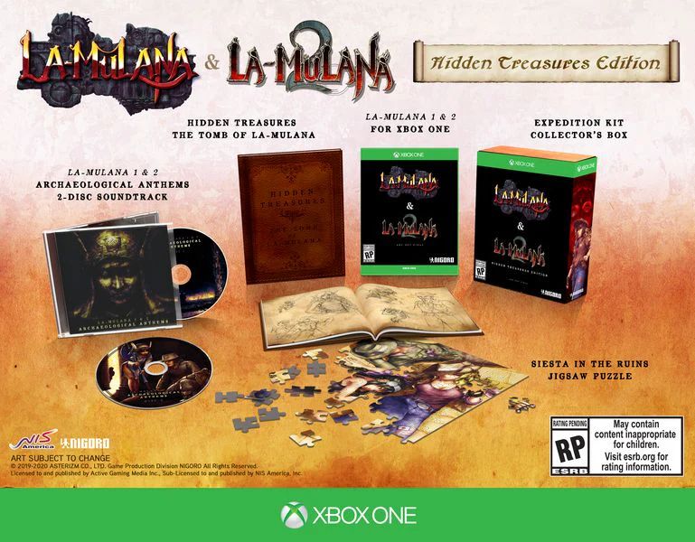 La Mulana 1 & 2 Hidden Treasures Edition - Xbox One