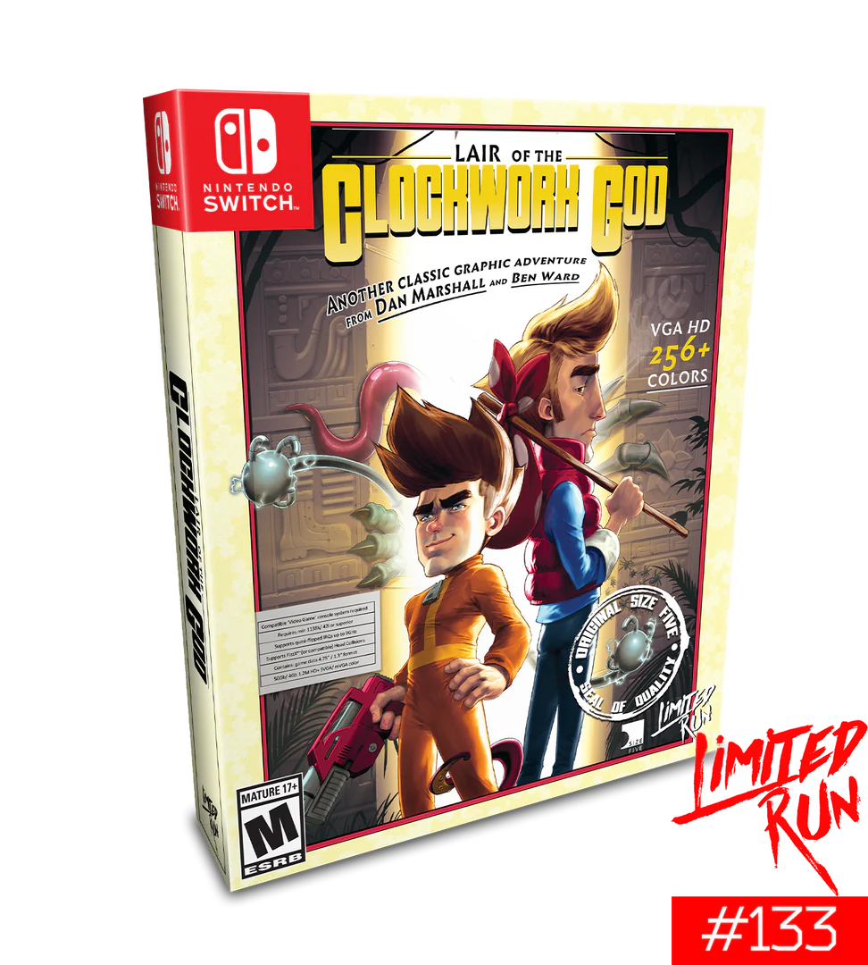 Lair of the Clockwork God Collector's Edition [Limited Run Games #133] - Nintendo Switch