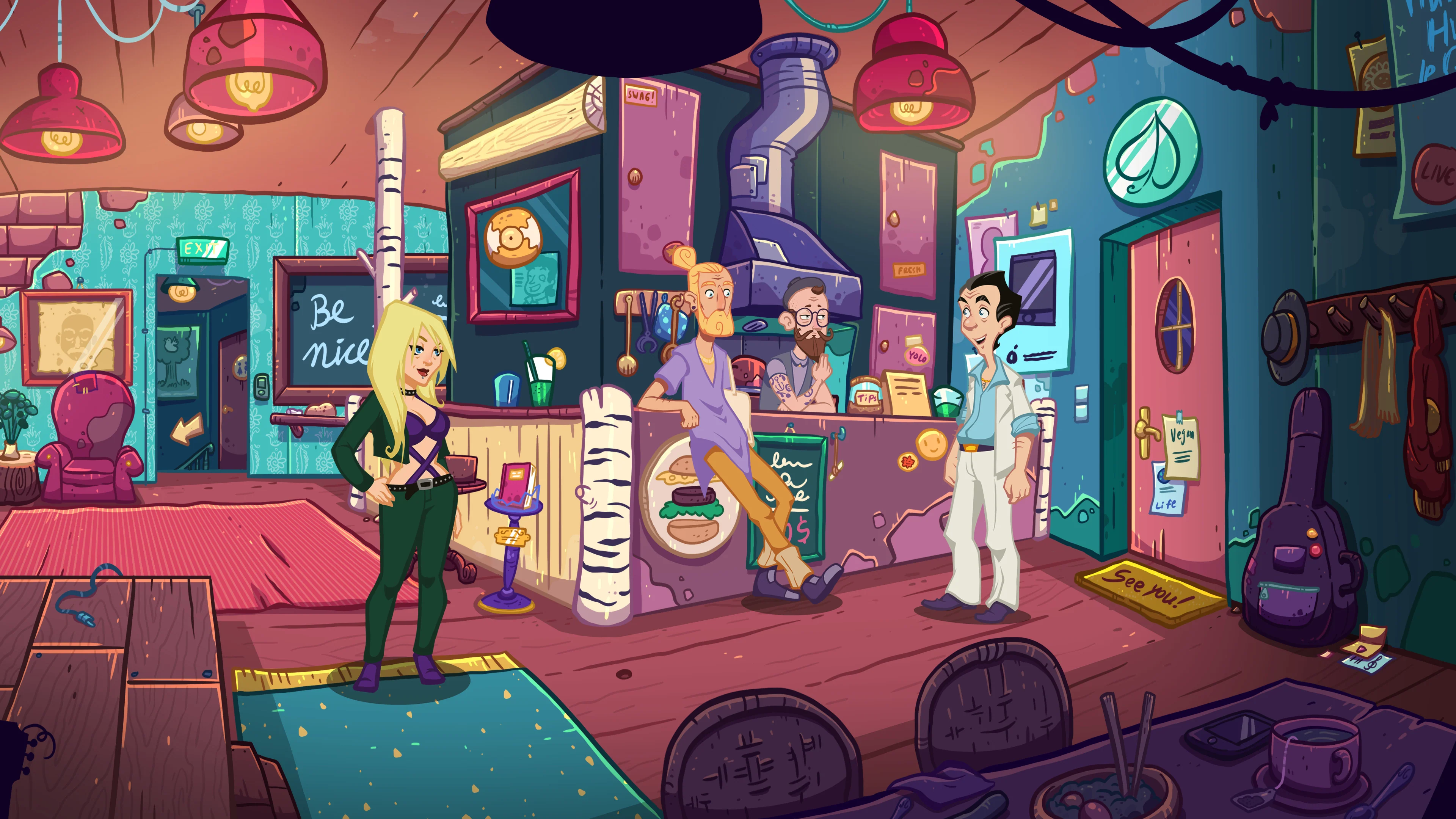 Leisure Suit Larry : Wet Dreams Saga - Playstation 4 [VGP NORTH AMERICAN EXCLUSIVE] - Image 7